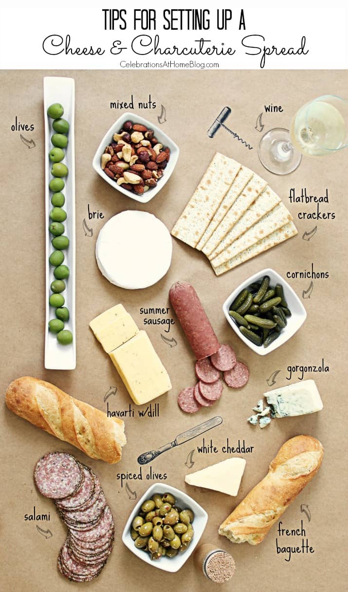 How to Set up a Charcuterie & Cheese Party for Entertaining at Home